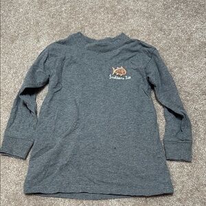 Southern Tide Gray Long Sleeve Tee